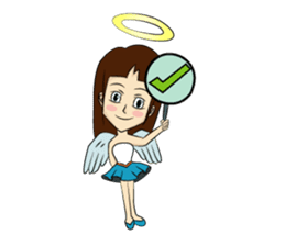 Devil & Angel sticker #855951