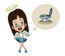 Devil & Angel sticker #855953