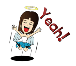 Devil & Angel sticker #855955