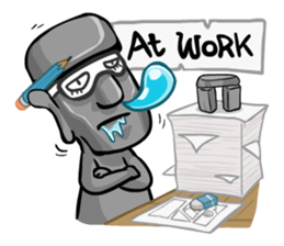 MR.Moai sticker #856171