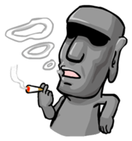 MR.Moai sticker #856183