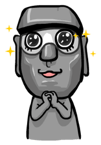 MR.Moai sticker #856189