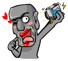 MR.Moai sticker #856191