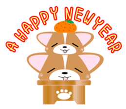 INARIKEN-corgi-event ver. sticker #856199