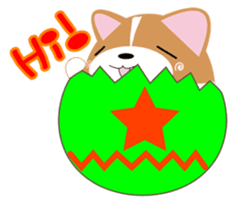 INARIKEN-corgi-event ver. sticker #856220