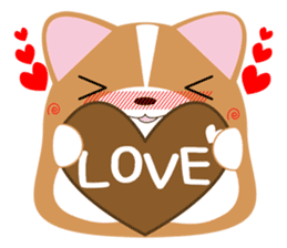 INARIKEN-corgi-event ver. sticker #856227