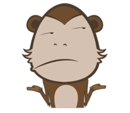 Choco Monkey sticker #856245