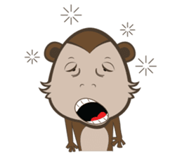 Choco Monkey sticker #856248