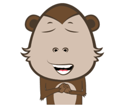 Choco Monkey sticker #856251