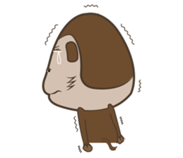 Choco Monkey sticker #856252