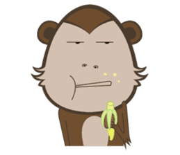 Choco Monkey sticker #856254