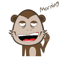 Choco Monkey sticker #856258