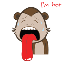 Choco Monkey sticker #856271