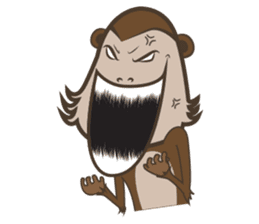 Choco Monkey sticker #856272