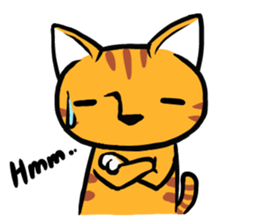 Everyday Tabby sticker #856448