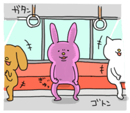 THE amusing Rabbit sticker #856848
