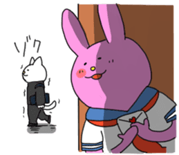 THE amusing Rabbit sticker #856872