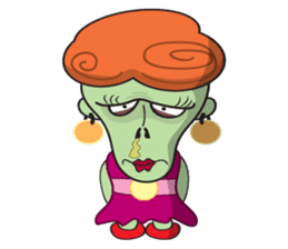 Daisy The Zombie sticker #857279