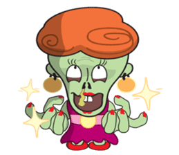 Daisy The Zombie sticker #857280