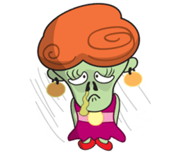 Daisy The Zombie sticker #857282