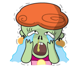 Daisy The Zombie sticker #857285