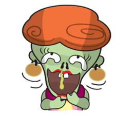 Daisy The Zombie sticker #857286