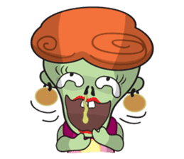 Daisy The Zombie sticker #857286