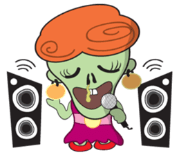 Daisy The Zombie sticker #857290