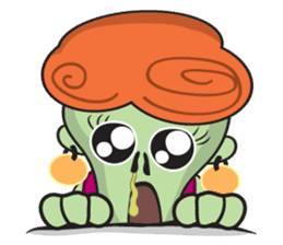 Daisy The Zombie sticker #857291