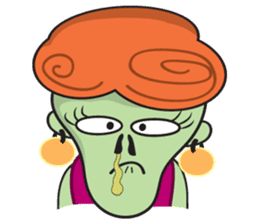 Daisy The Zombie sticker #857292