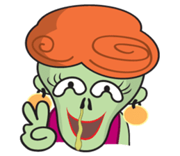 Daisy The Zombie sticker #857293