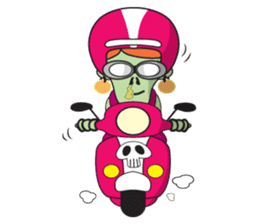 Daisy The Zombie sticker #857295