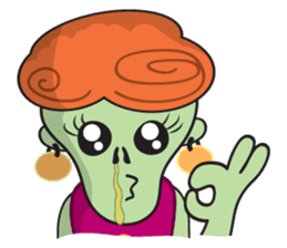 Daisy The Zombie sticker #857298