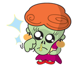 Daisy The Zombie sticker #857302