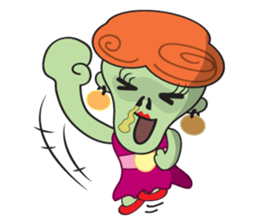Daisy The Zombie sticker #857304