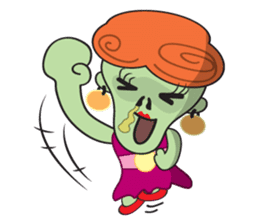Daisy The Zombie sticker #857304