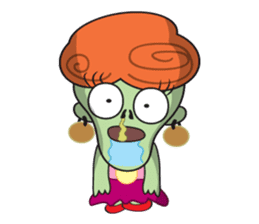 Daisy The Zombie sticker #857305