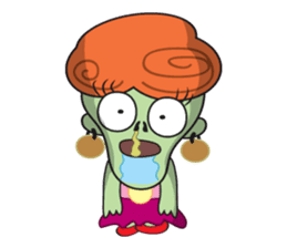 Daisy The Zombie sticker #857305