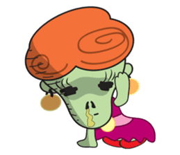 Daisy The Zombie sticker #857306