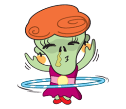 Daisy The Zombie sticker #857311