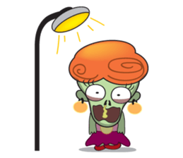 Daisy The Zombie sticker #857313