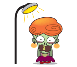 Daisy The Zombie sticker #857313