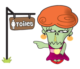 Daisy The Zombie sticker #857314