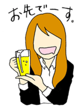 DRINKING PARTY sticker #857365