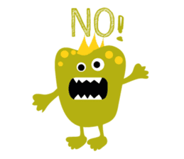 Goodboy Monster sticker #858192