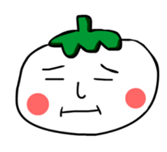 Pale skin of the Tomato sticker #858403