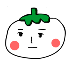 Pale skin of the Tomato sticker #858428