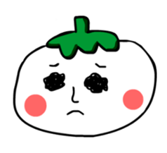 Pale skin of the Tomato sticker #858430