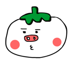 Pale skin of the Tomato sticker #858435