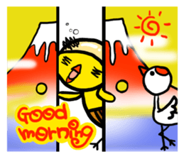 Headdress Japanese OYAJI.English Version sticker #858919